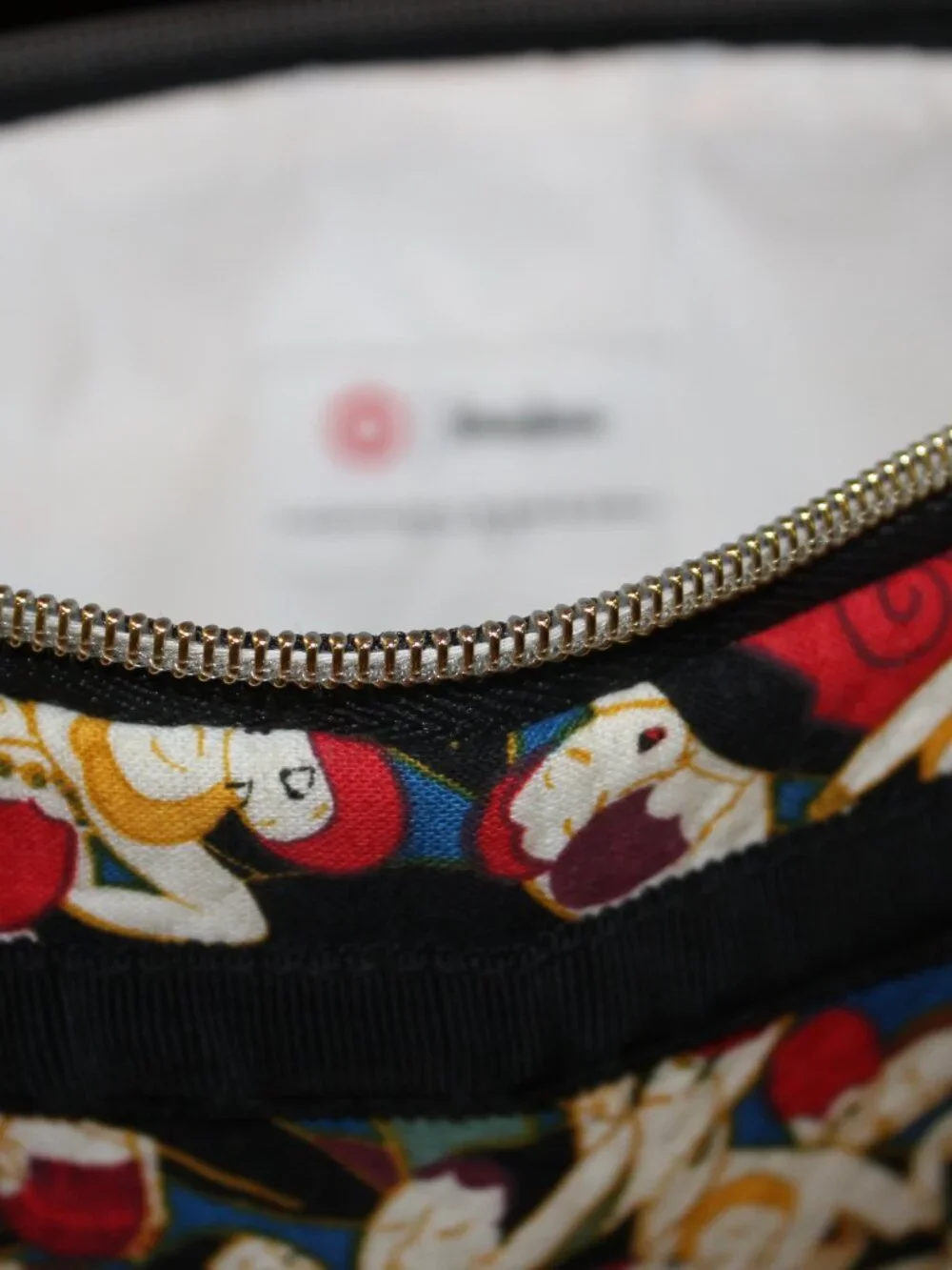 Carolina Herrera x Neiman Marcus Padded Zipper Travel Cosmetic Laptop Pouch Bag